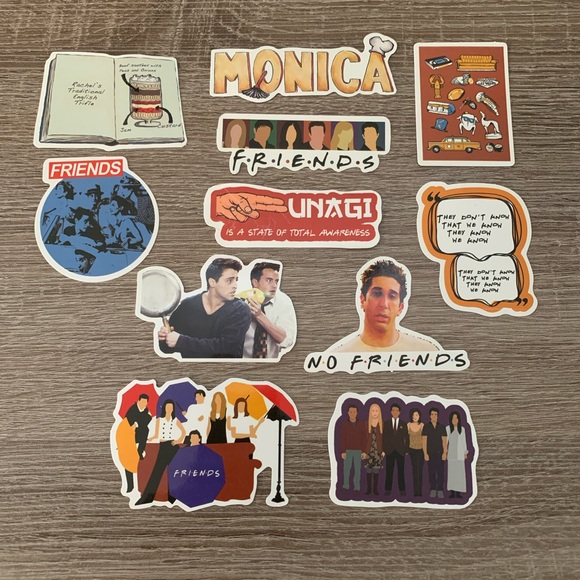 FRIENDS Multi Sticker Pack - Picture 1 of 5